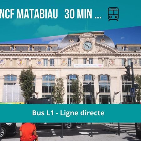 Appartement Le Rosier - 7 Deniers - Proche Airbus - Bus Direct Centre à Toulouse Extérieur photo