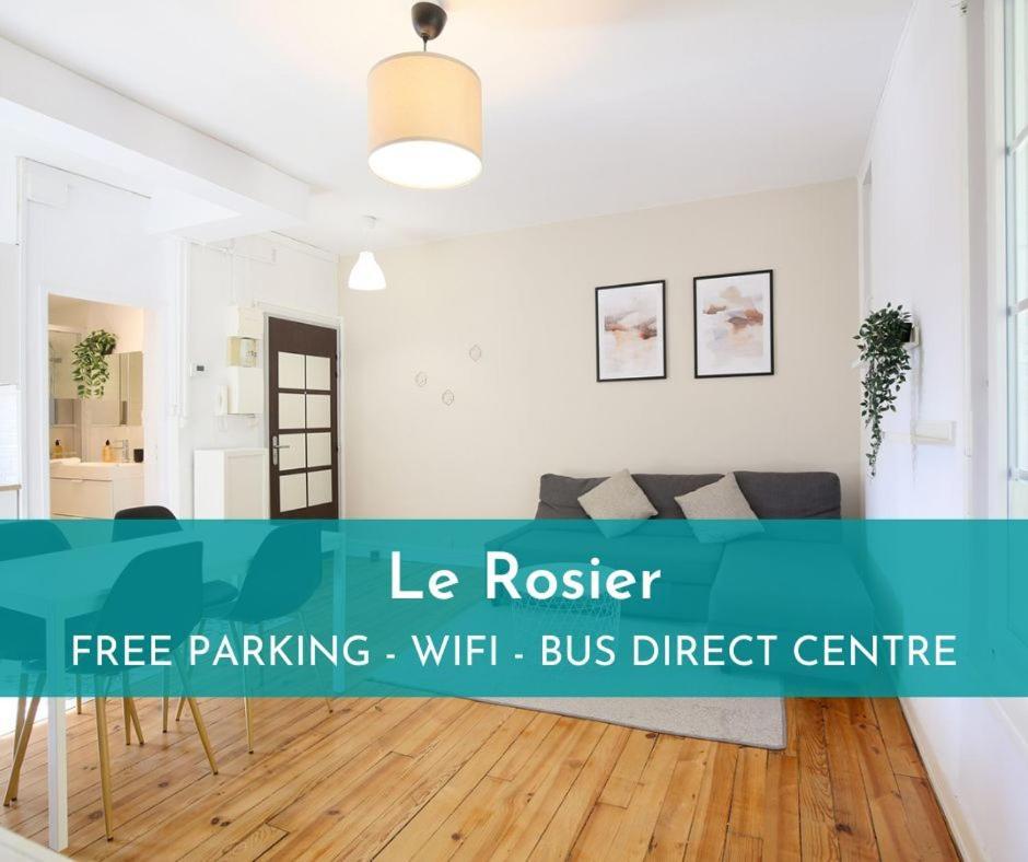 Appartement Le Rosier - 7 Deniers - Proche Airbus - Bus Direct Centre à Toulouse Extérieur photo